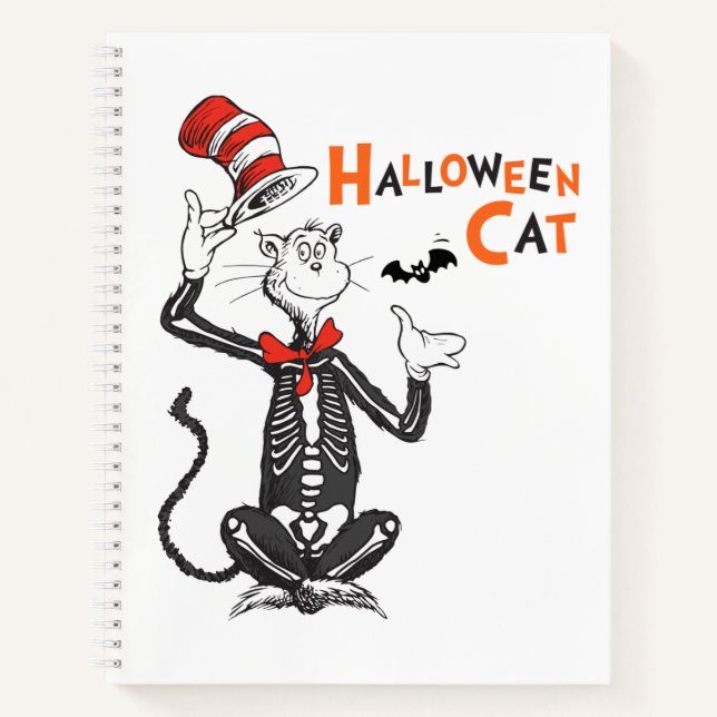 Dr. Seuss | Halloween Cat in the Hat Notebook (Front)