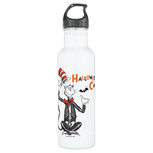 Dr. Seuss Halloween Cat in the Hat Stainless Steel Water Bottle