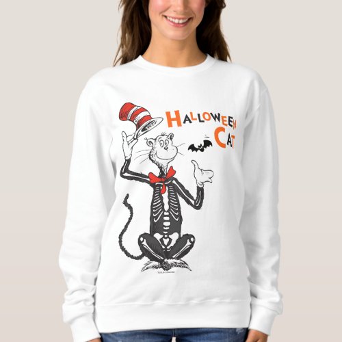 Dr Seuss  Halloween Cat in the Hat Sweatshirt