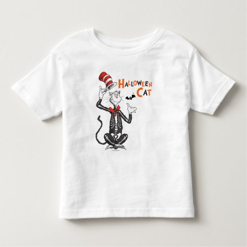 Dr Seuss  Halloween Cat in the Hat Toddler T_shirt