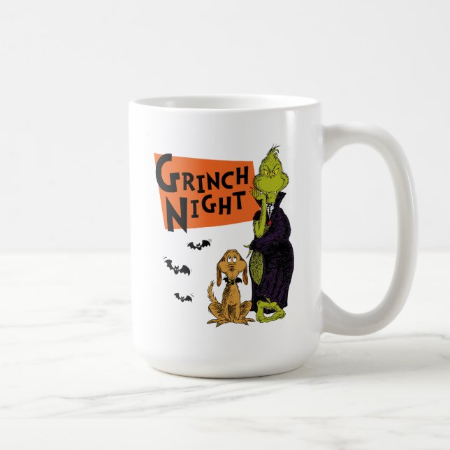 Dr. Seuss | Hallowen Grinch Night Graphic Coffee Mug (Right)