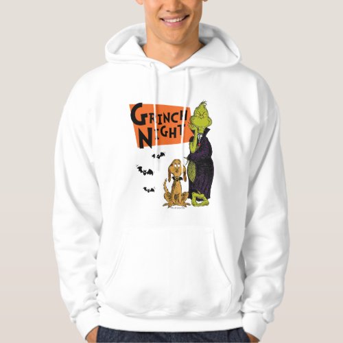 Dr Seuss  Hallowen Grinch Night Graphic Hoodie