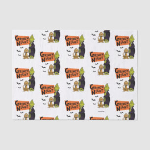 Dr. Seuss Hallowen Grinch Night Graphic Tissue Paper