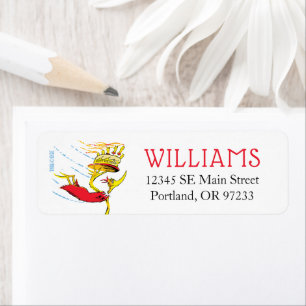 Dr. Seuss Happy Birthday to You Label