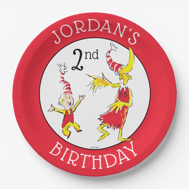 Dr. Seuss | Happy Birthday to You Paper Plates (Front)