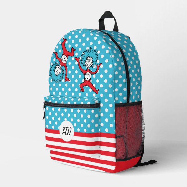 Dr. Seuss | Happy Birthday To You! Printed Backpack (Back Corner Right)