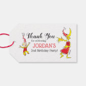 Dr. Seuss | Happy Birthday to You - Thank You Gift Tags (Back Horizontal)