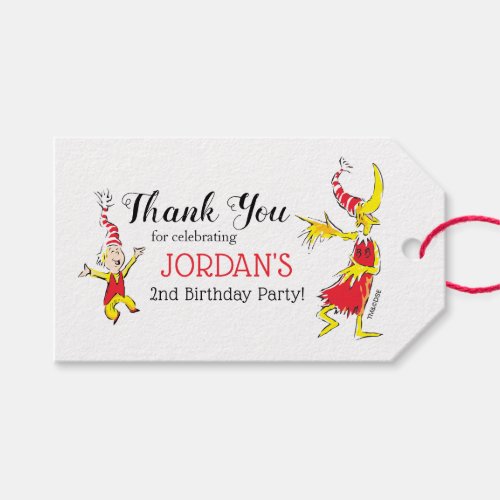 Dr Seuss  Happy Birthday to You _ Thank You Gift Tags