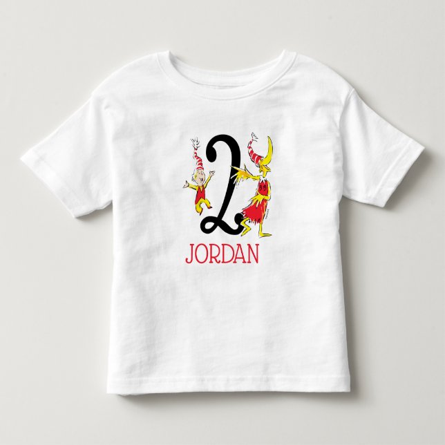 Dr. Seuss | Happy Birthday to You Toddler T-shirt (Front)