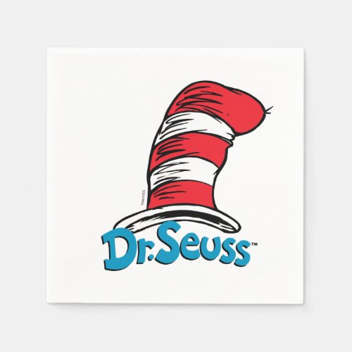 Dr Seuss Hat Logo Napkins