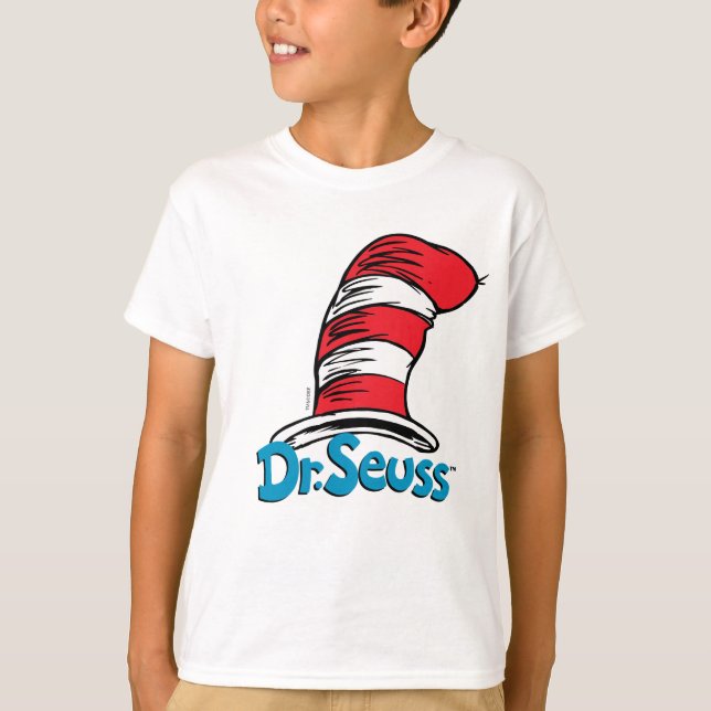 Dr. Seuss Hat Logo T-Shirt (Front)