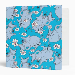 Dr. Seuss Horton Hears a Who 3 Ring Binder