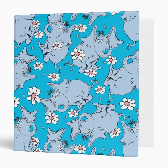 Dr. Seuss Horton Hears a Who 3 Ring Binder (Front/Inside)