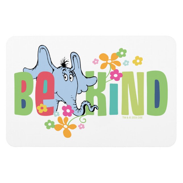 Dr. Seuss Horton Hears A Who | Be Kind Magnet (Horizontal)