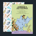 Dr. Seuss Horton Hears a Who! | Kids Birthday Invitation<br><div class="desc">Celebrate with a Who-rific Birthday!

Get your little adventurer ready for a fantastical birthday bash with these delightful Horton Hears a Who invitations!</div>