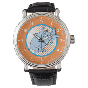 Dr. Seuss Horton Hears A Who Orange Polka Dots Watch