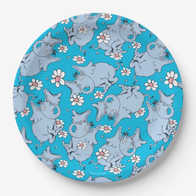 Dr. Seuss Horton Hears a Who Paper Plates (Front)