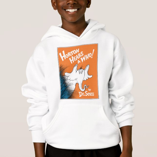 Dr. Seuss | Horton Hears A Who the Book Hoodie (Front)