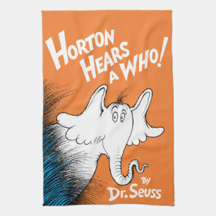 Dr. Seuss Horton Hears A Who the Book Kitchen Towel