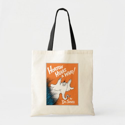 Dr Seuss  Horton Hears A Who the Book Tote Bag
