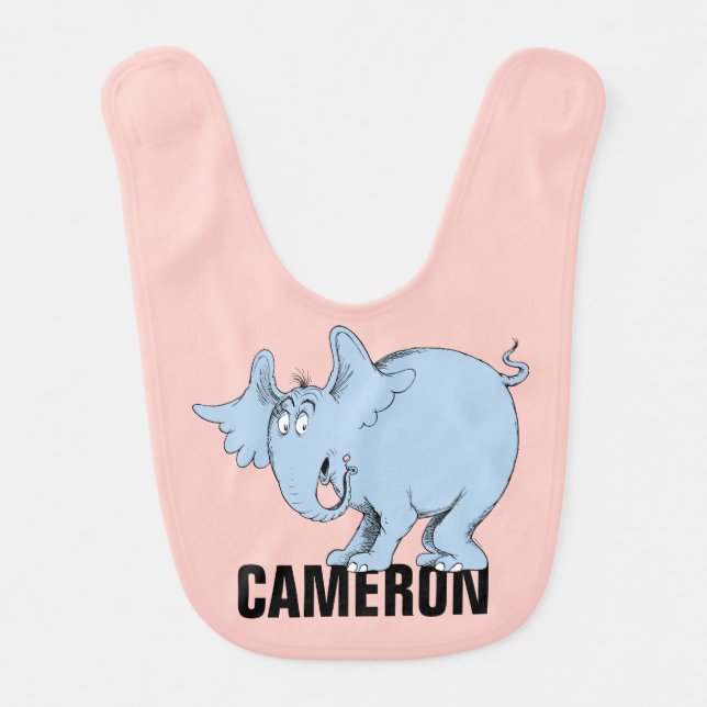 Dr. Seuss | Horton Hears Whos Baby Bib (Front)