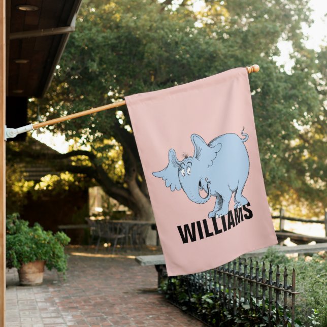 Dr. Seuss | Horton Hears Whos House Flag (In SItu)