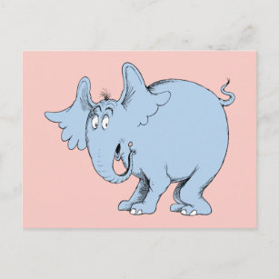 Dr. Seuss   Horton Hears Whos Postcard