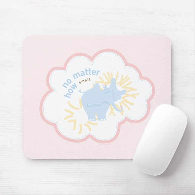 Dr. Seuss Horton | No Matter How Small Mouse Pad (With Mouse)