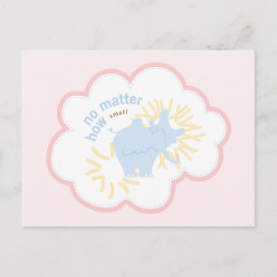 Dr. Seuss Horton   No Matter How Small Postcard