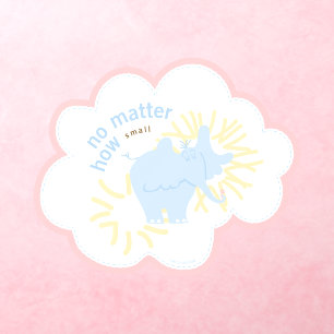 Dr. Seuss Horton   No Matter How Small Wall Decal