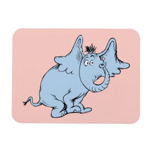 Dr. Seuss Horton Side Look Magnet