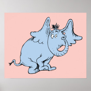 Dr. Seuss   Horton Side Look Poster