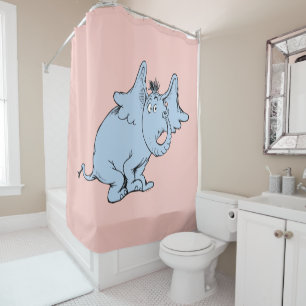 Dr. Seuss Horton Side Look Shower Curtain