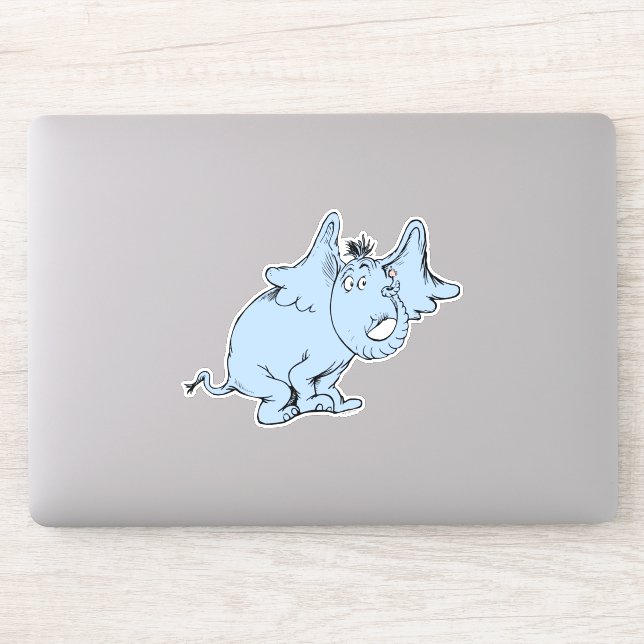 Dr. Seuss | Horton Side Look Sticker (Computer)