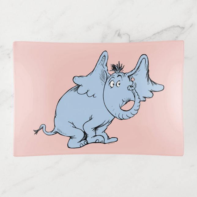 Dr. Seuss | Horton Side Look Trinket Tray (Front)
