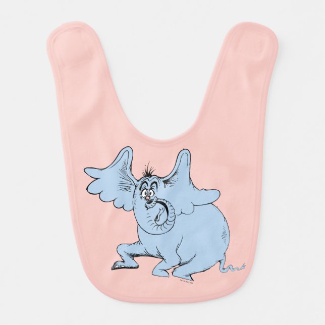 Dr. Seuss | Horton & the Speck of Dust Baby Bib (Front)