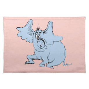 Dr. Seuss   Horton & the Speck of Dust Cloth Placemat