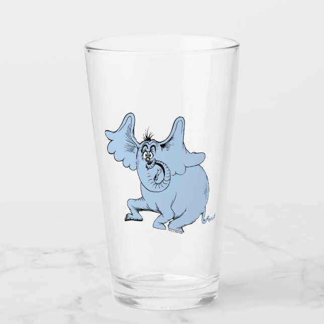 Dr. Seuss | Horton & the Speck of Dust Glass (Front)