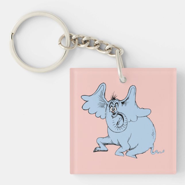 Dr. Seuss | Horton & the Speck of Dust Keychain (Front)