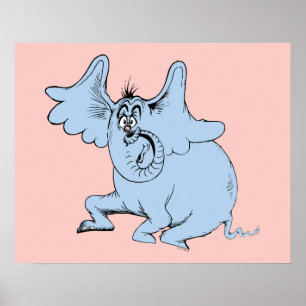 Dr. Seuss Horton & the Speck of Dust Poster