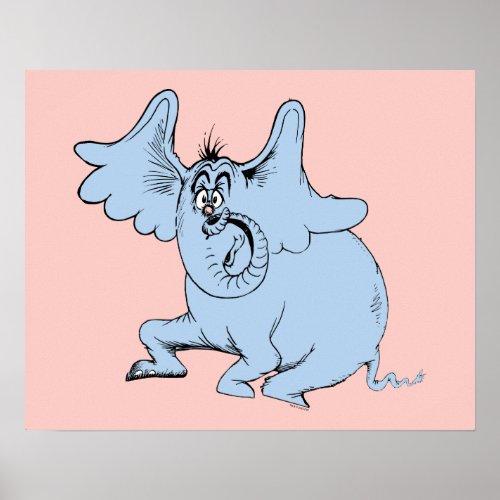 Dr Seuss  Horton  the Speck of Dust Poster