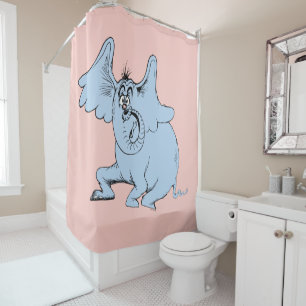 Dr. Seuss Horton & the Speck of Dust Shower Curtain