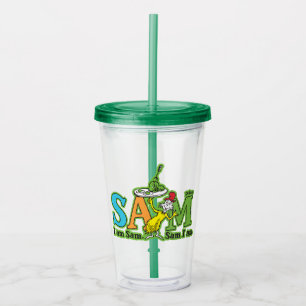 Dr. Seuss   I Am Sam. Sam I Am. Acrylic Tumbler