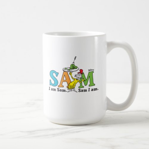 Dr Seuss  I Am Sam Sam I Am Coffee Mug