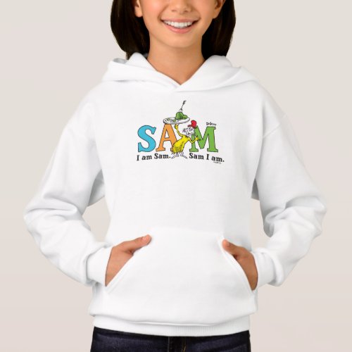 Dr Seuss  I Am Sam Sam I Am Hoodie