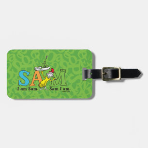 Dr. Seuss I Am Sam. Sam I Am. Luggage Tag