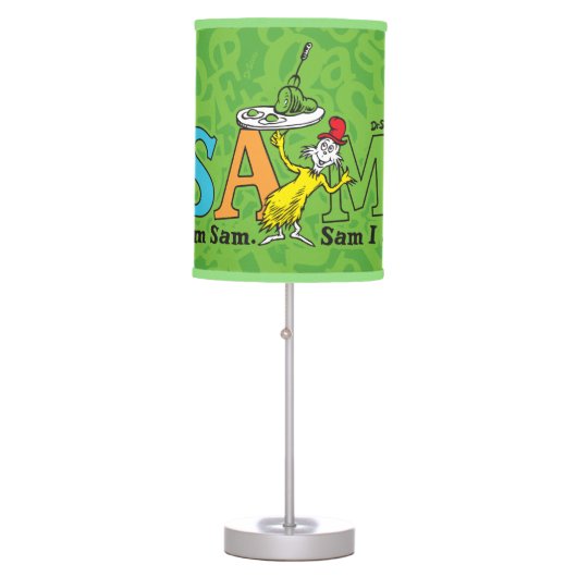 Dr. Seuss | I Am Sam. Sam I Am. Table Lamp (Front)
