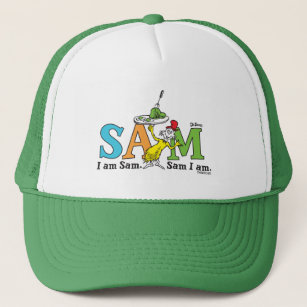 Dr. Seuss   I Am Sam. Sam I Am. Trucker Hat