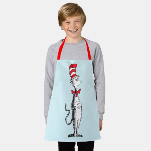Dr Seuss I Cat in the Hat Standing Tall Apron