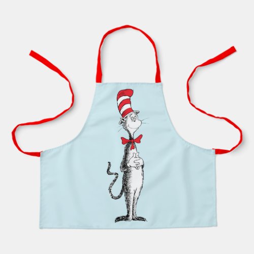 Dr Seuss I Cat in the Hat Standing Tall Apron
